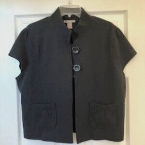 Kenar Black Shortsleeve Jacket